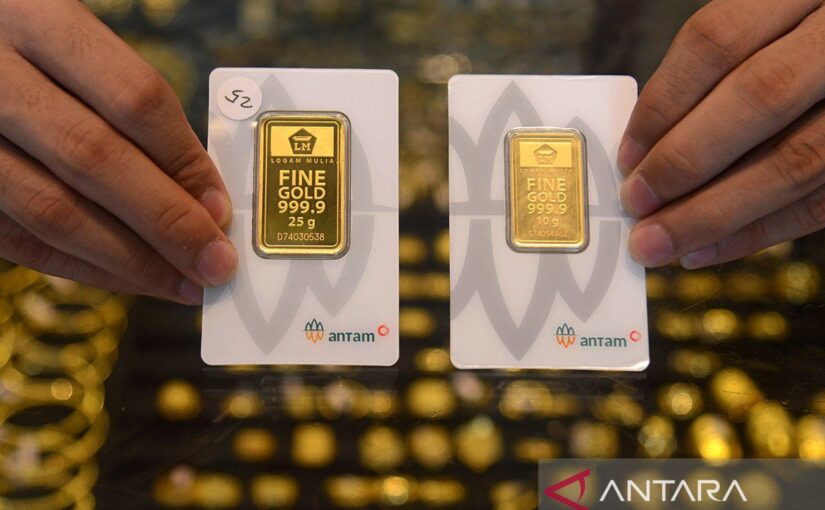 Animo masyarakat Aceh membeli emas tetap tinggi, meski harga emas Antam cenderung menguat